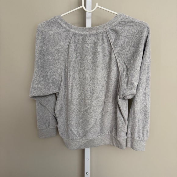 SUZIE KONDI Samos cotton-blend velour sweatshirt and sweatpants set size S - Picture 8 of 12